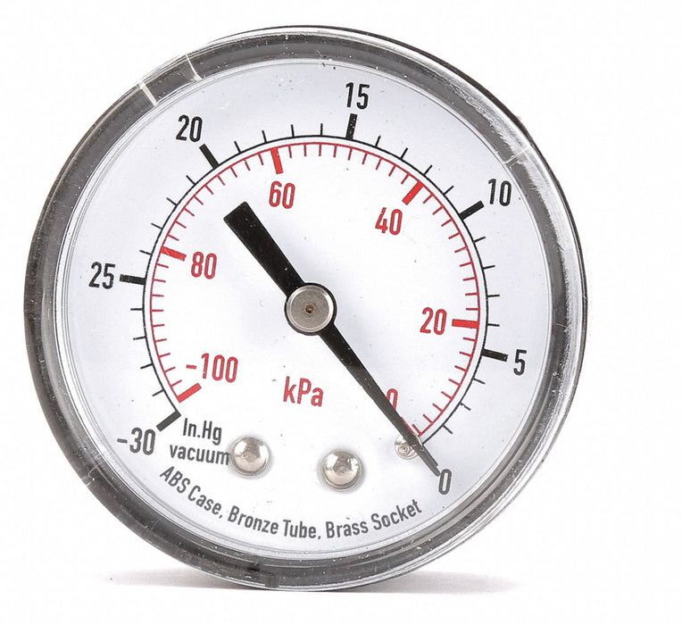 Vacuum Gauge Test 2 In