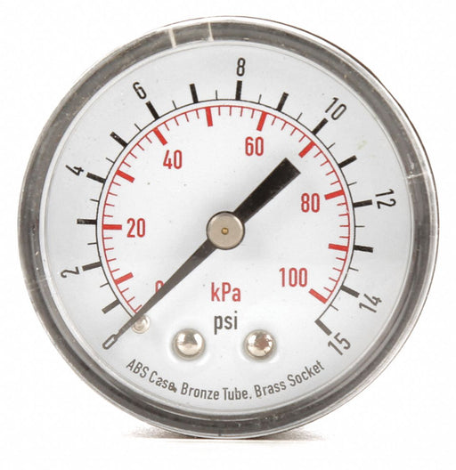 D1339 Pressure Gauge Test 2 In