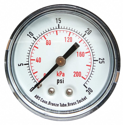Pressure Gauge Test 2 In