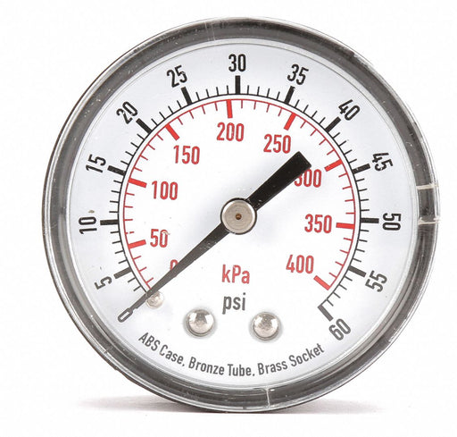 D1339 Pressure Gauge Test 2 In