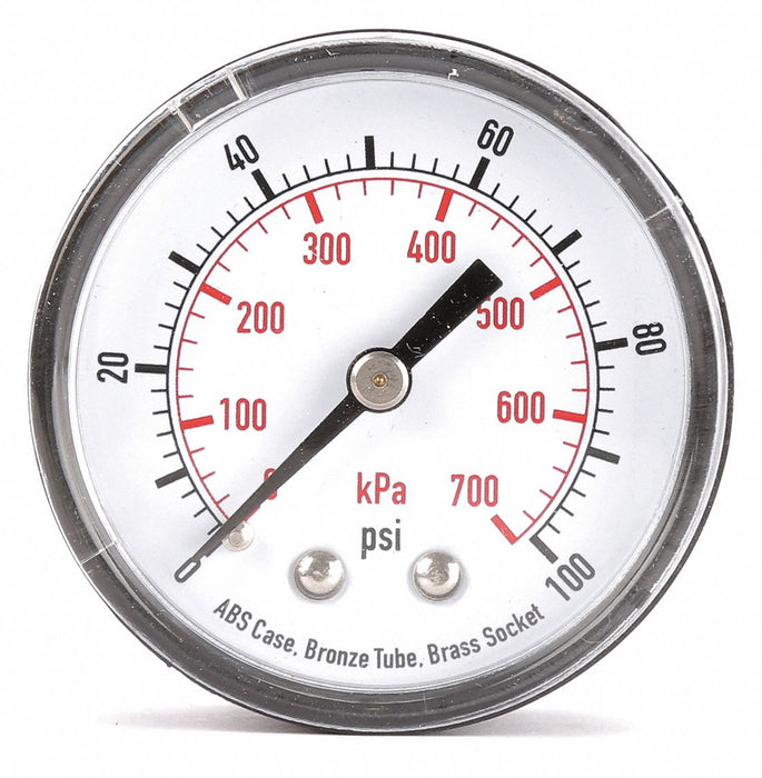 Pressure Gauge Test 2 In