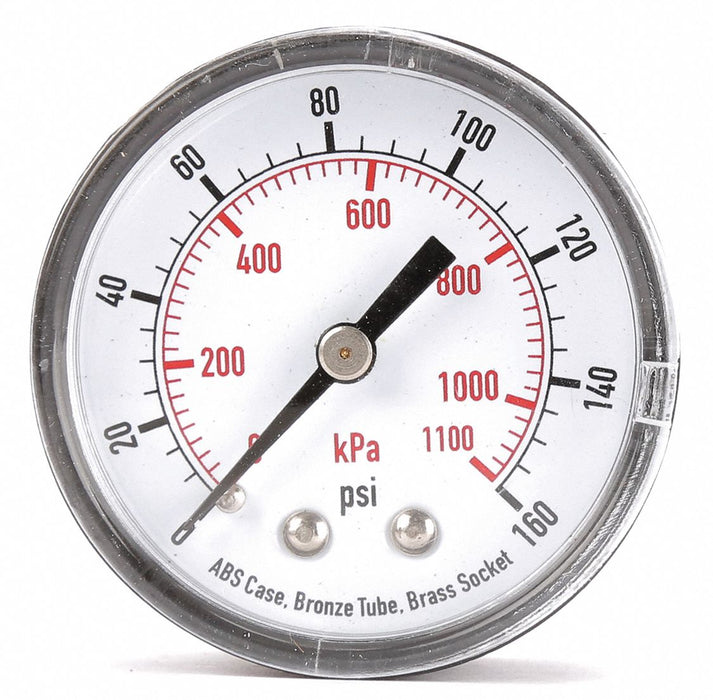 D1339 Pressure Gauge Test 2 In