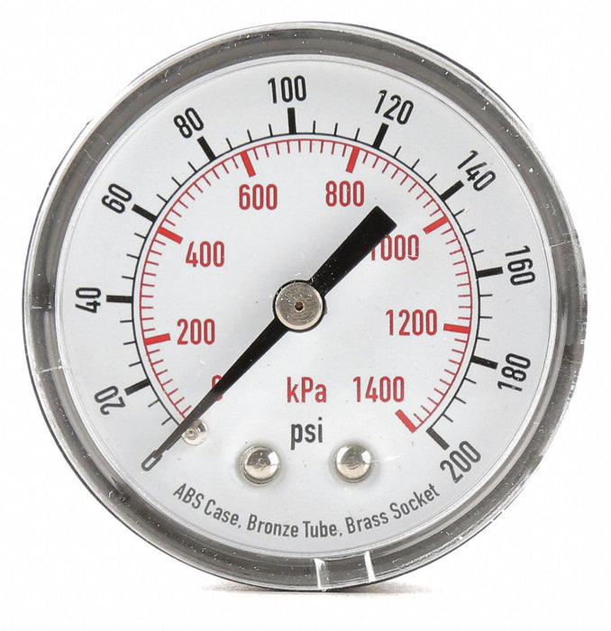 Pressure Gauge Test 2 In