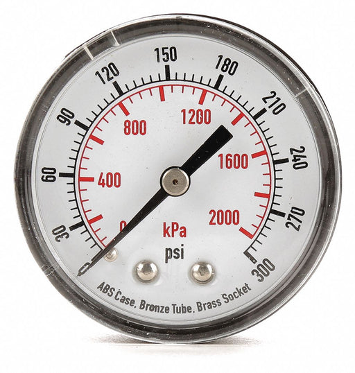 D1339 Pressure Gauge Test 2 In