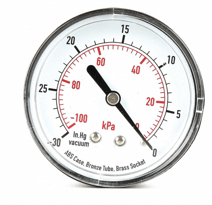 D1344 Vacuum Gauge Test 2-1/2 In
