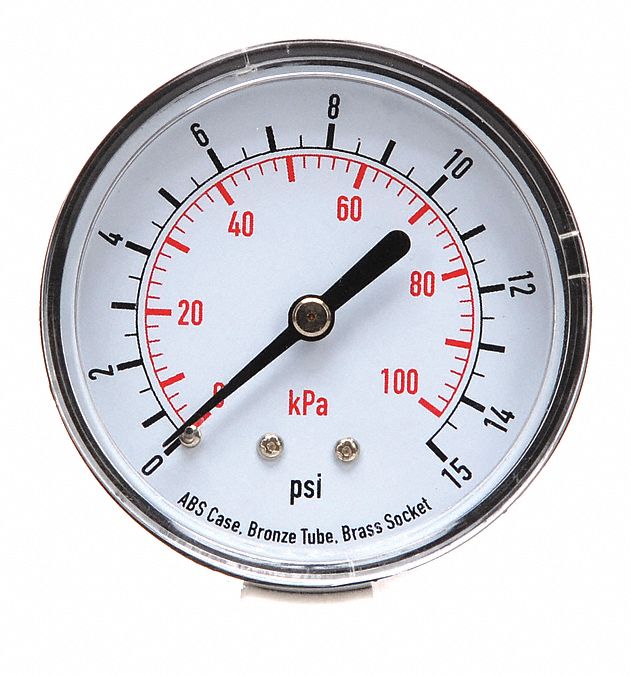 Pressure Gauge Test 2-1/2 In