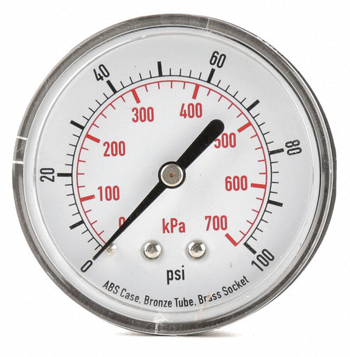 D1344 Pressure Gauge Test 2-1/2 In