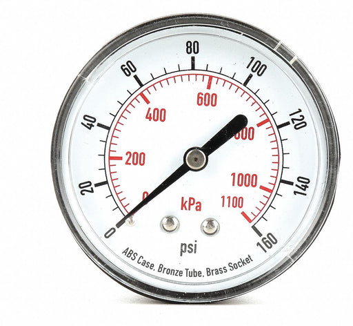 D1344 Pressure Gauge Test 2-1/2 In