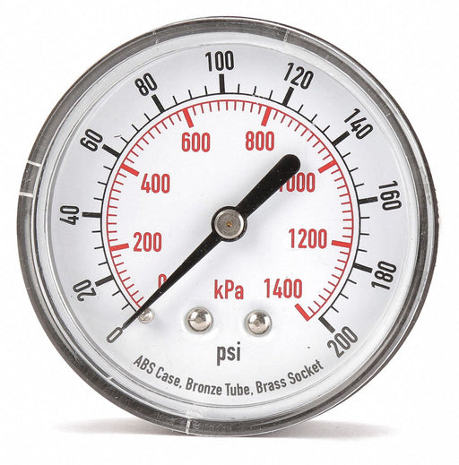 D1344 Pressure Gauge Test 2-1/2 In