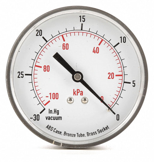 D1349 Vacuum Gauge Test 3-1/2 In