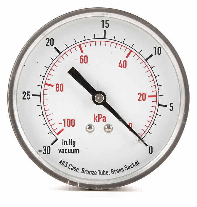 Vacuum Gauge Test 3-1/2 In