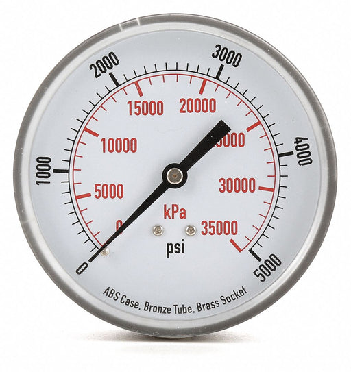 D1349 Pressure Gauge Test 3-1/2 In