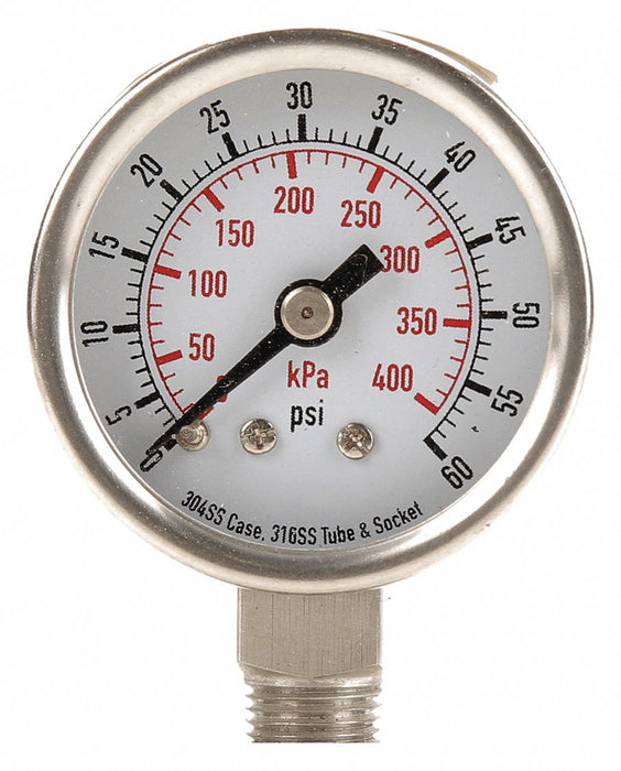 D1353 Pressure Gauge Test 1-1/2 In