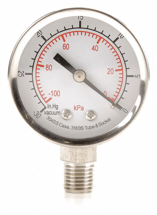 D1357 Vacuum Gauge Test 2 In