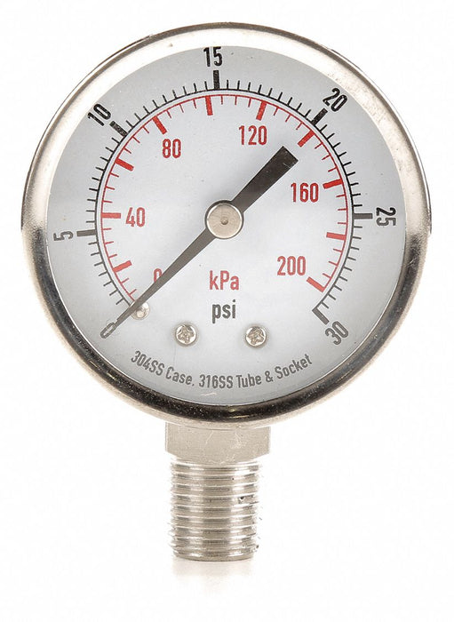 D1357 Pressure Gauge Test 2 In