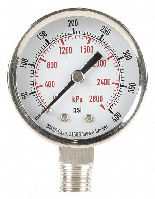 D1357 Pressure Gauge Test 2 In