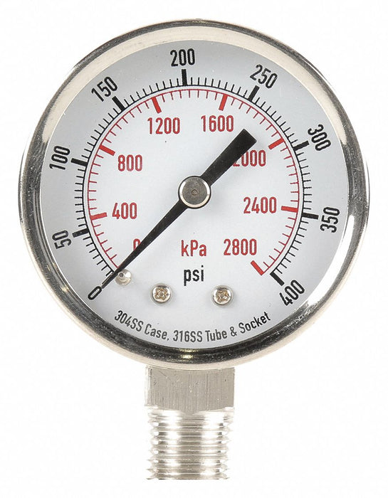 D1357 Pressure Gauge Test 2 In