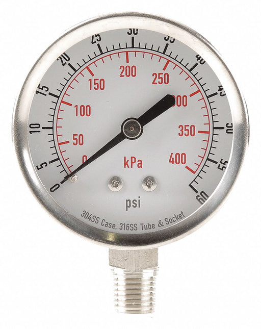 D1362 Pressure Gauge Test 2-1/2 In