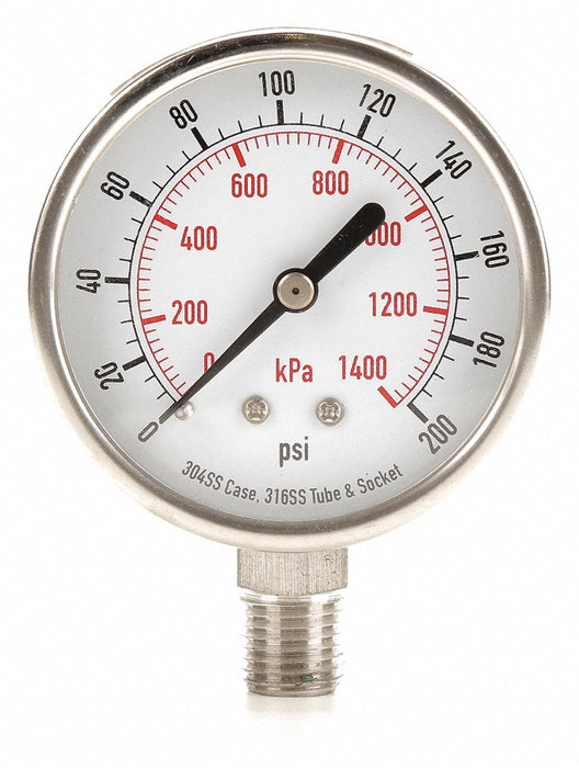 Pressure Gauge Test 2-1/2 In