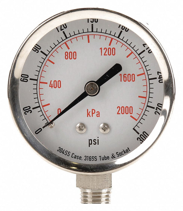 Pressure Gauge Test 2-1/2 In