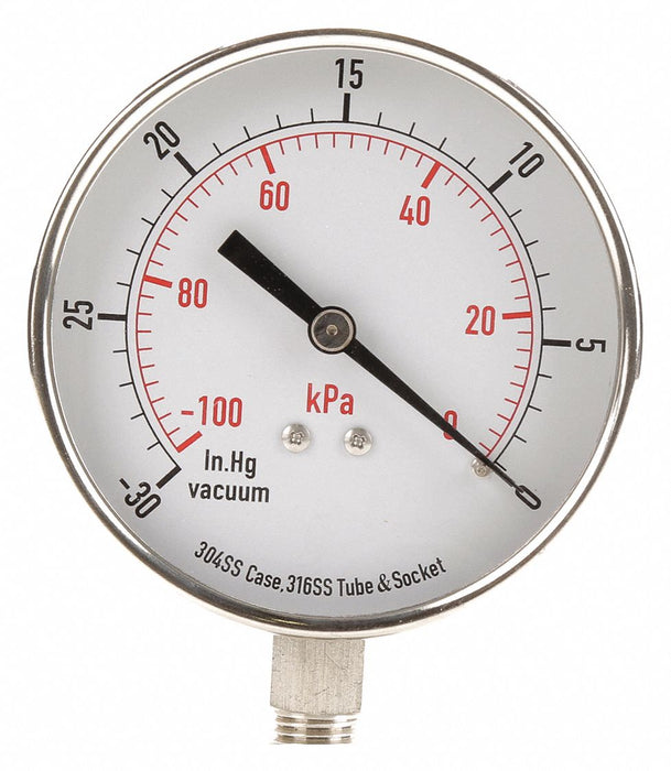 D1366 Vacuum Gauge Test 3-1/2 In