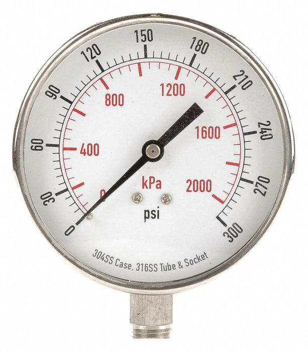 Pressure Gauge Test 3-1/2 In