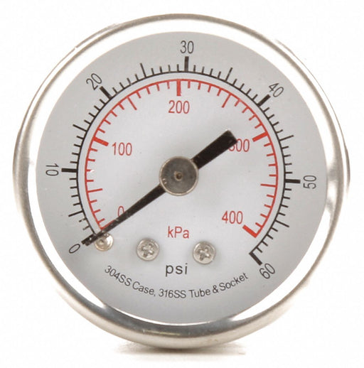 D1354 Pressure Gauge Test 1-1/2 In