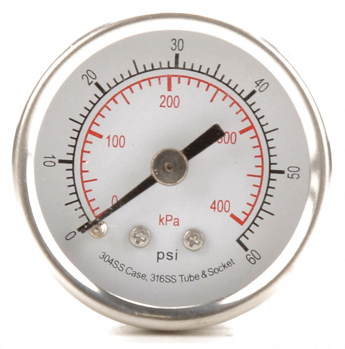 D1354 Pressure Gauge Test 1-1/2 In