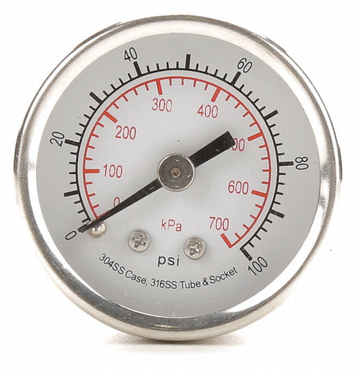 D1354 Pressure Gauge Test 1-1/2 In