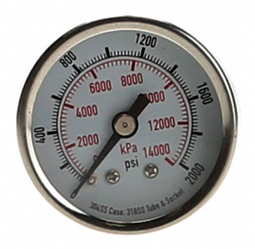 D1354 Pressure Gauge Test 1-1/2 In