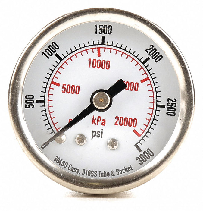 D1354 Pressure Gauge Test 1-1/2 In