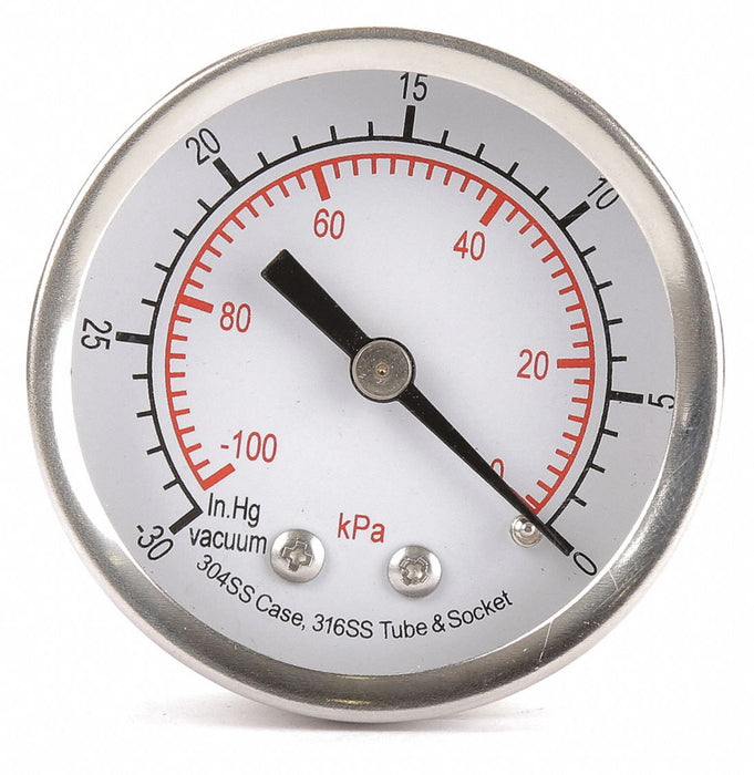 D1358 Vacuum Gauge Test 2 In