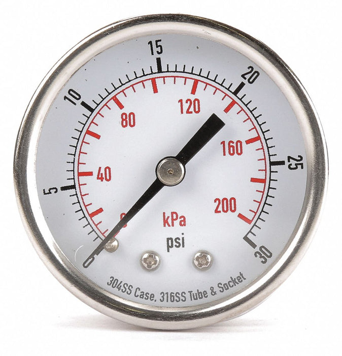 Pressure Gauge Test 2 In
