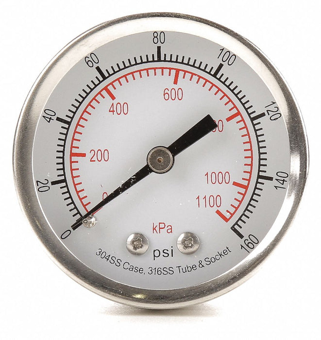 Pressure Gauge Test 2 In