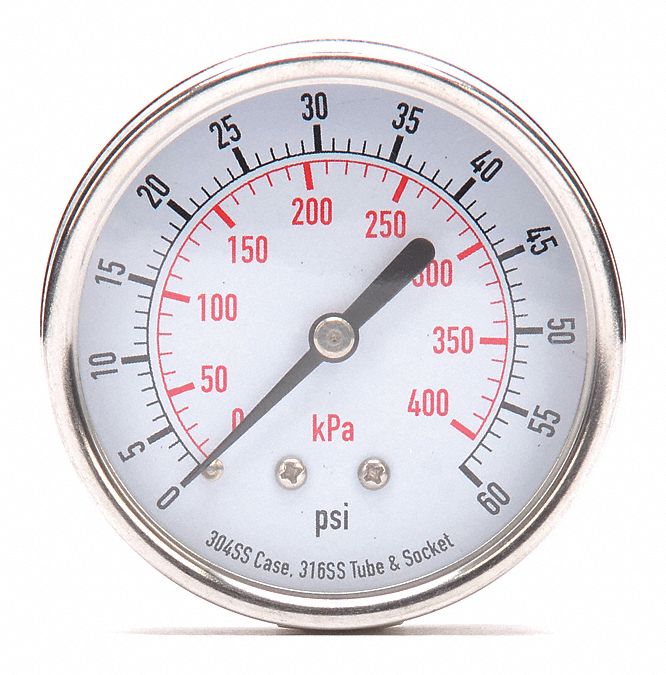 Pressure Gauge Test 2-1/2 In