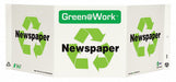 Recycling Sign Newspaper Projecting