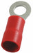 RT 8AWG Vinyl Red Stud1/4in PK25
