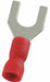 FT 22to16AWG Vinyl Red Stud#10 PK100