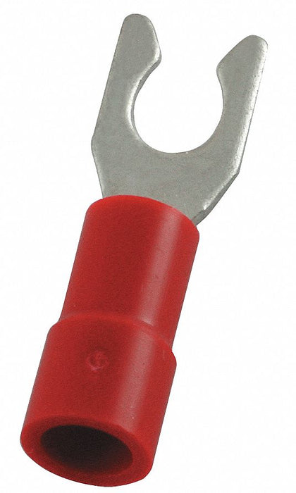 FT 22to16AWG Vinyl Red Stud#6 PK100