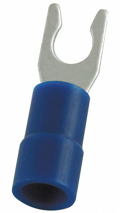 FT 16to14AWG Vinyl Blue Stud#6 PK100