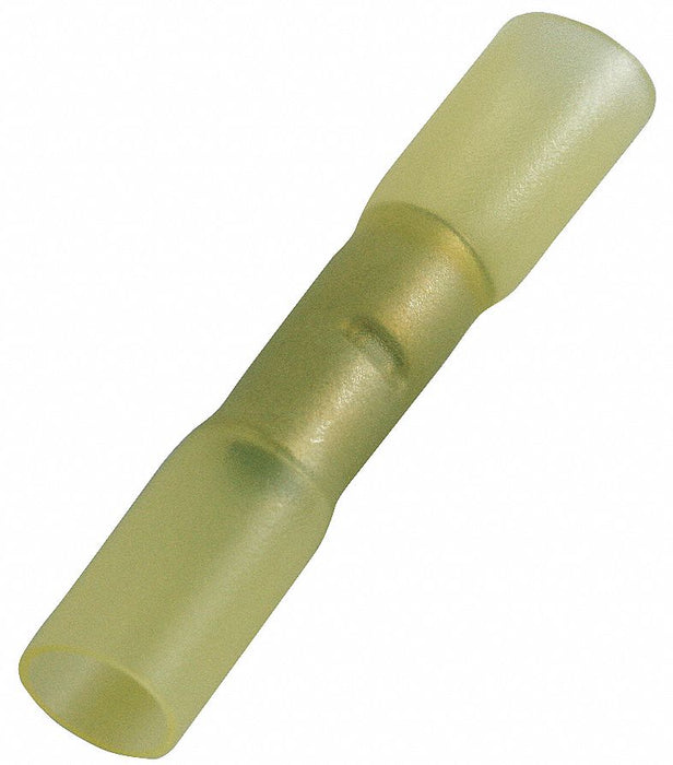 ButtSpliceConnector Yellow 10AWGMax PK25