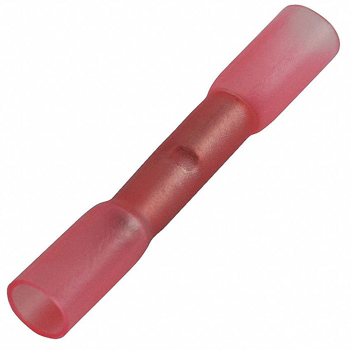 ButtSpliceConnector Red 16AWGMax PK25