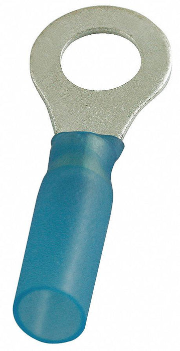 RT 16to14AWG Blue HST Stud1/4in PK25