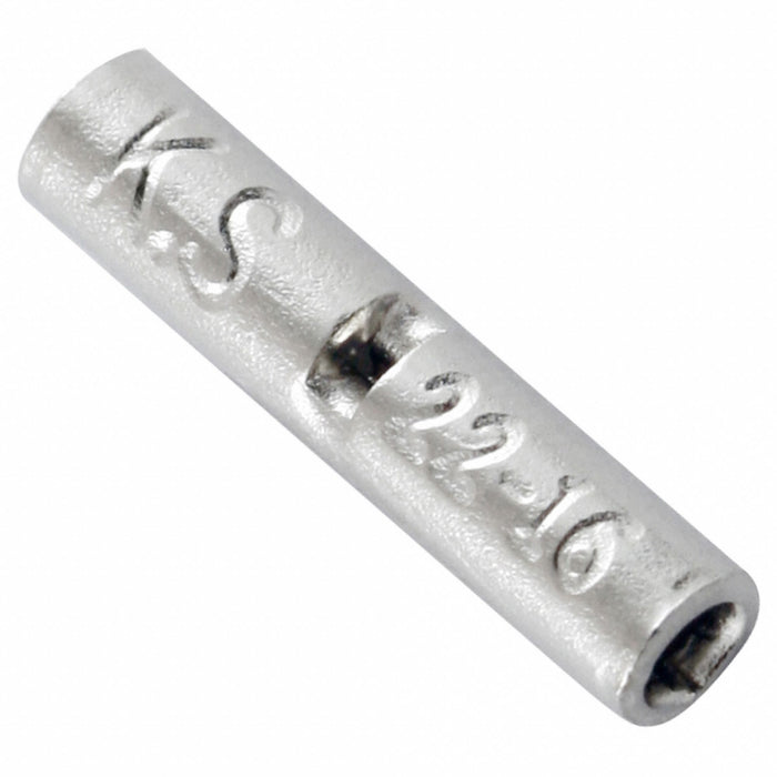 ButtSpliceConnector Bare 16AWGMax PK100