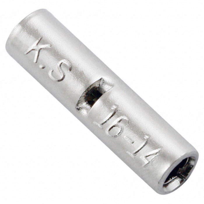 ButtSpliceConnector Bare 14AWGMax PK100