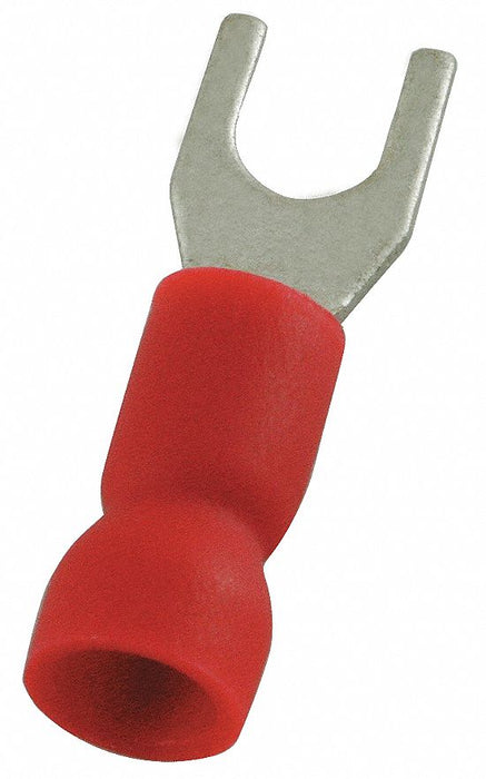 FT 22to16AWG Vinyl Red Stud#6 PK100