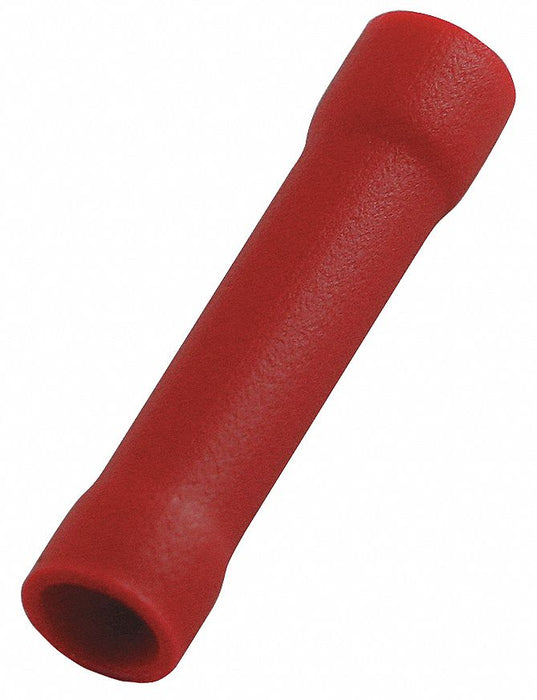 ButtSpliceConnector Red 16AWGMax PK100
