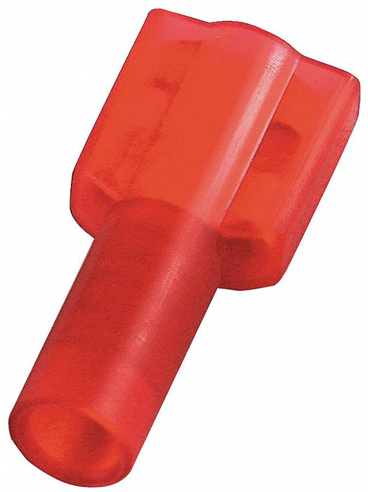 WireDisconnect Brass Red Nylon PK100