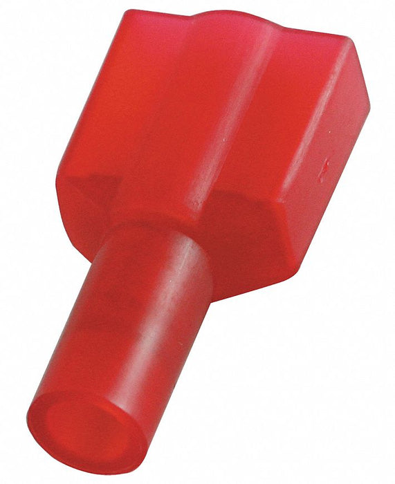 WireDisconnect Brass Red Nylon PK100