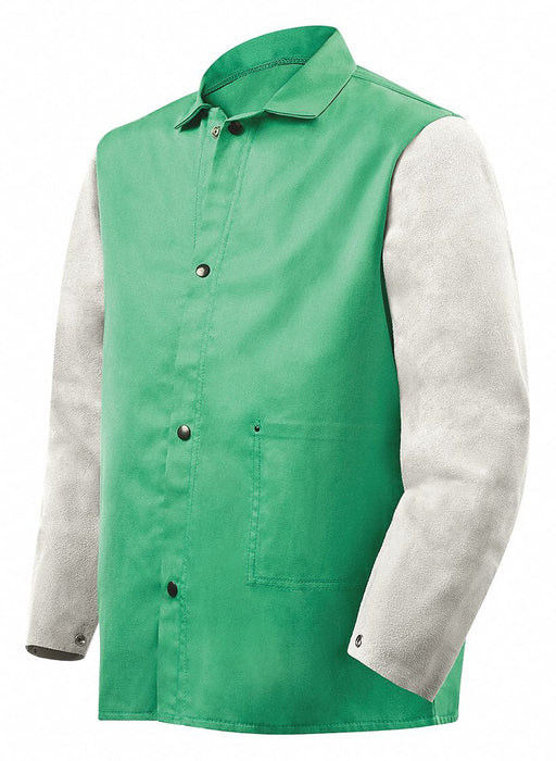 D2607 Flame-Resistant Jacket Green/Gray M